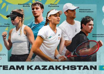 Олимпиадаға баратын қазақстандық теннисшілер тізімі жарияланды