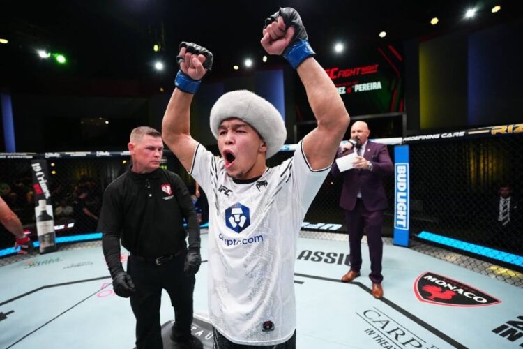 Асу Алмабаев UFC-гі төртінші жеңісіне қол жеткізді